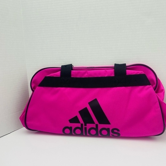ADIDAS DIABLO SMALL DUFFEL Gym Bag adjustable shoulder strap padded haul handle - Picture 4 of 13